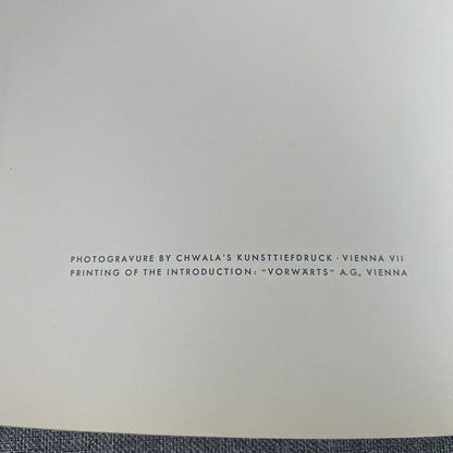 The Impressionists 117 Plates published and printed by Phaidon in Vienna 1937