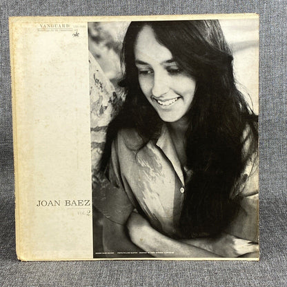 Joan Baez 1960 Vanguard Records Vinyl LP - lot of 2