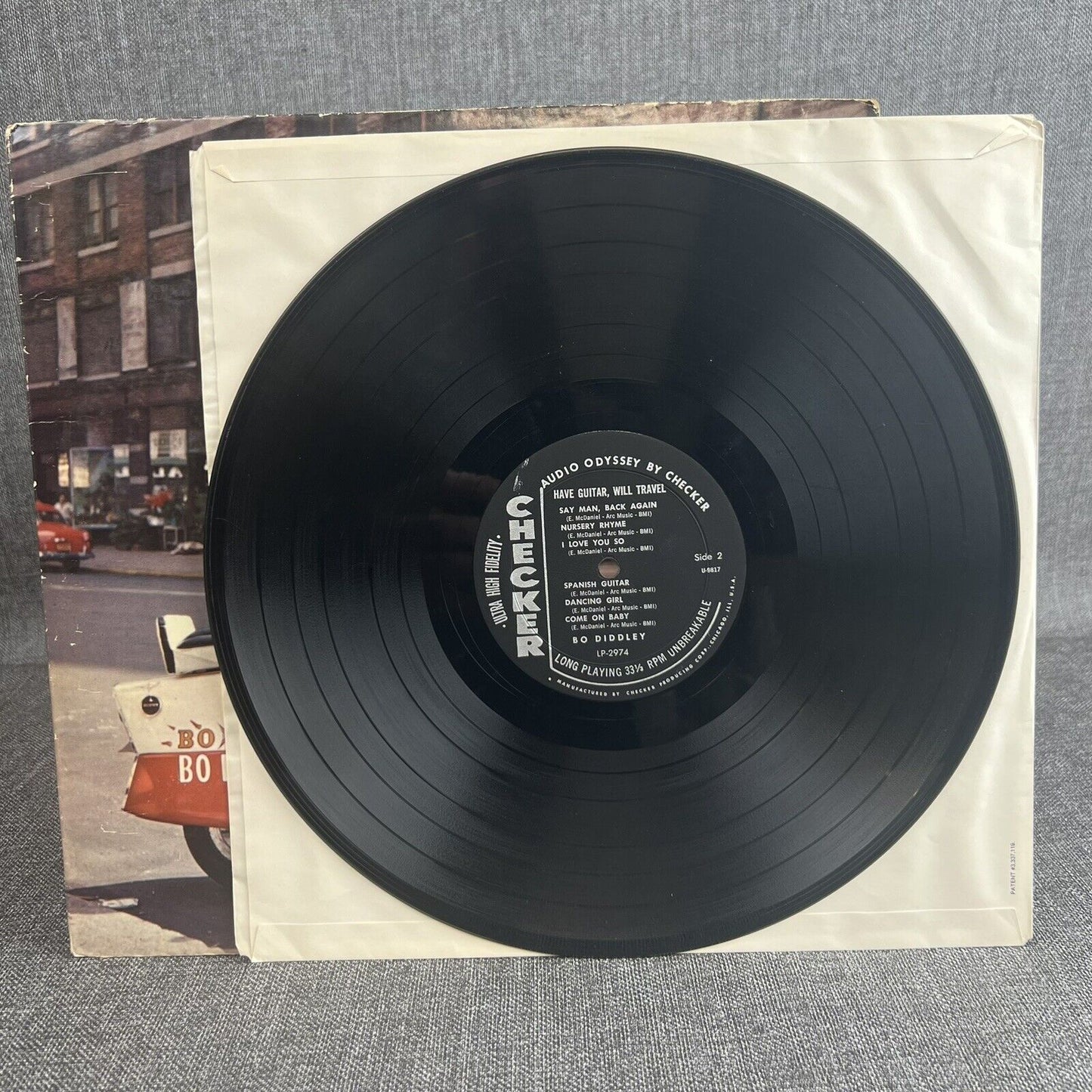 Bo Diddley "Have Guitar Will Travel" (Checker Lp-2974) 1960 Lp-Rock