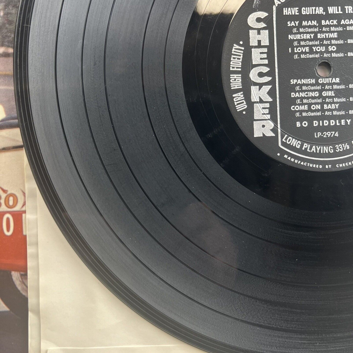 Bo Diddley "Have Guitar Will Travel" (Checker Lp-2974) 1960 Lp-Rock