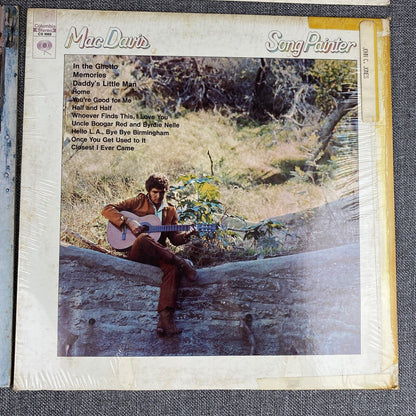 Mac Davis Vinyl Records Lot of 4 Classic Country