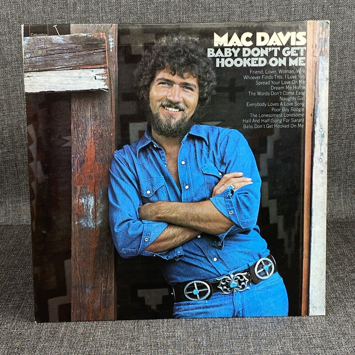 Mac Davis Vinyl Records Lot of 4 Classic Country