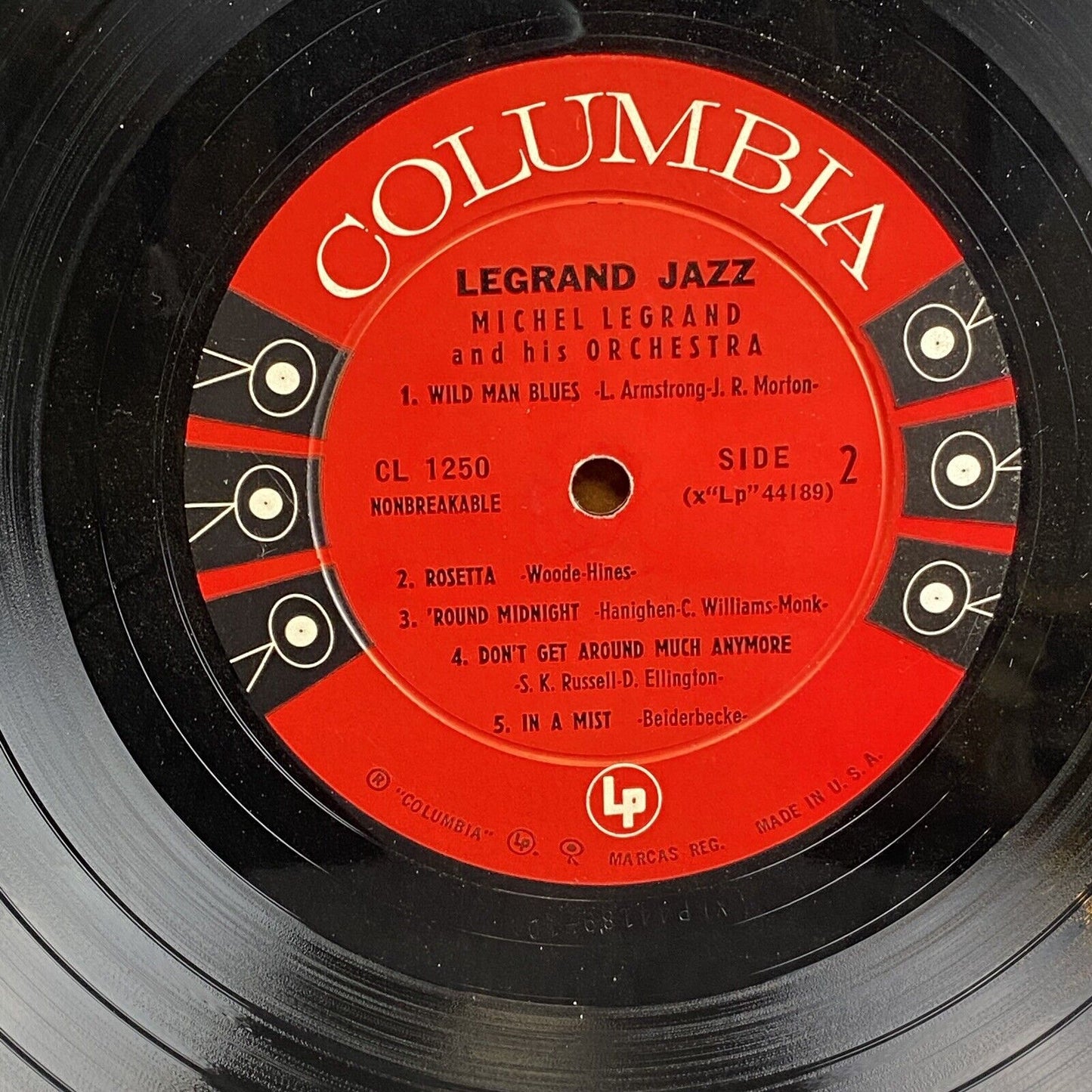 Legrand Jazz Michel Legrand and his Orchestra Six-eyed - very good