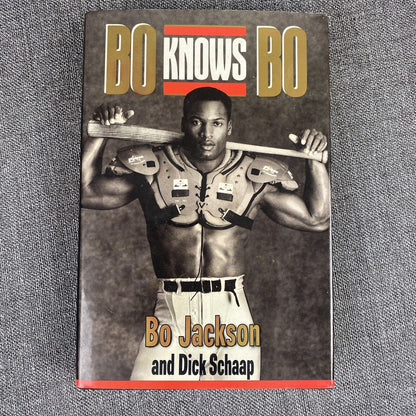 Bo Knows Bo by Bo Jackson Hardcover Book November 1990 - 1st Edition