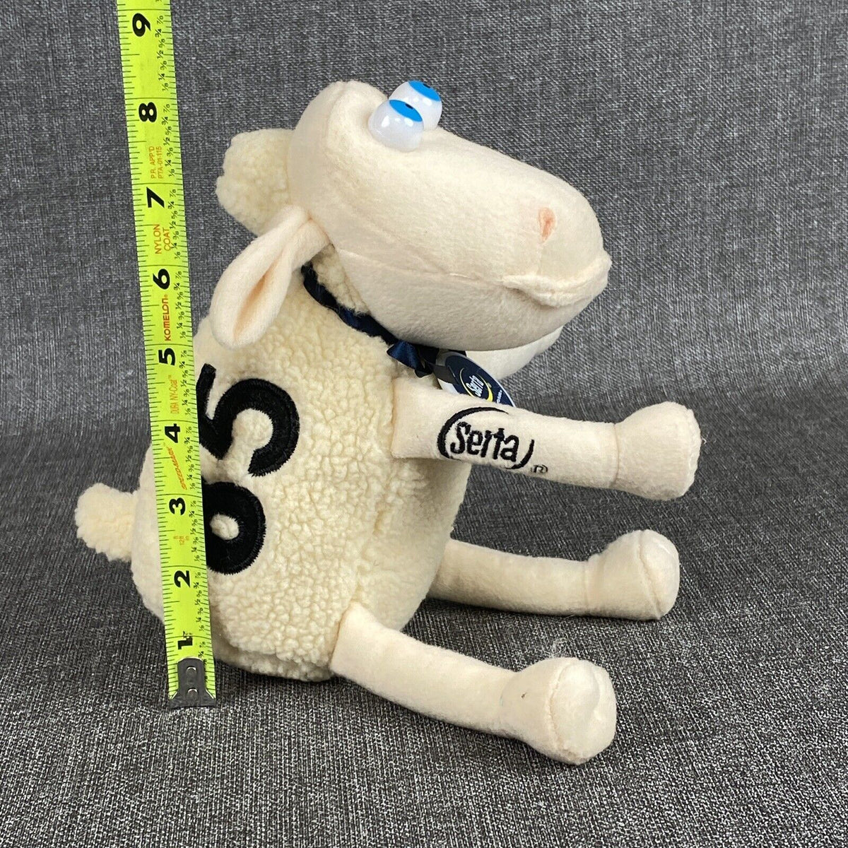 #85 Sleep Number Serta Sheep Lamb Plush Stuffed Animal 8"