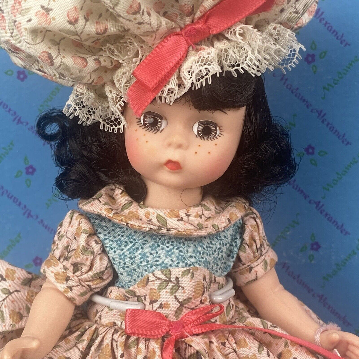 Madame Alexander 8” Doll 493 - Little Miss Muffet - Original Box and Paperwork