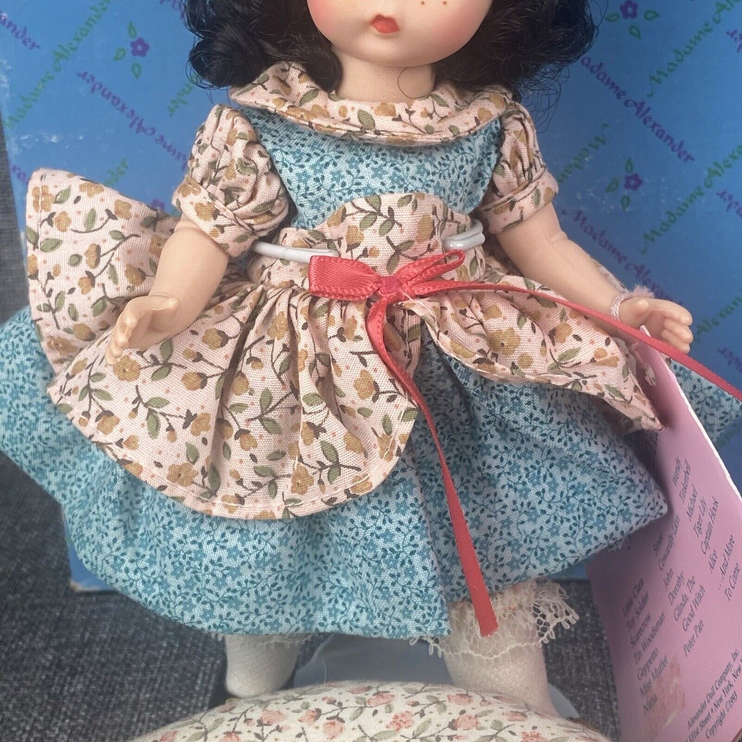 Madame Alexander 8” Doll 493 - Little Miss Muffet - Original Box and Paperwork