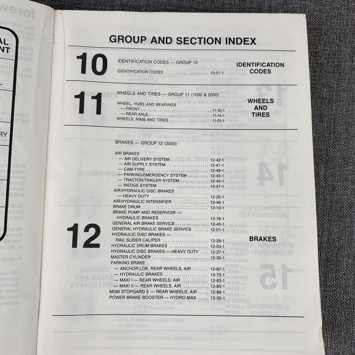 1985 Ford Engine Medium Heavy F- B- C-600 thru 8000 Truck Shop Manual