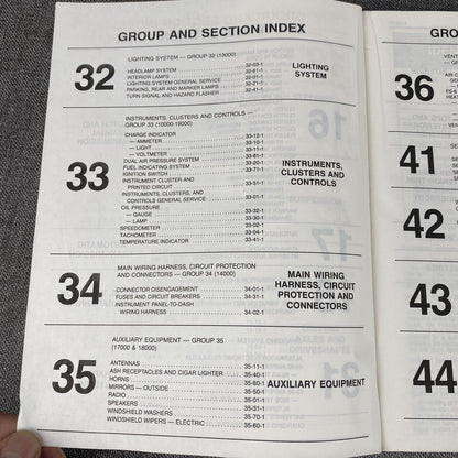 1985 Ford Engine Medium Heavy F- B- C-600 thru 8000 Truck Shop Manual