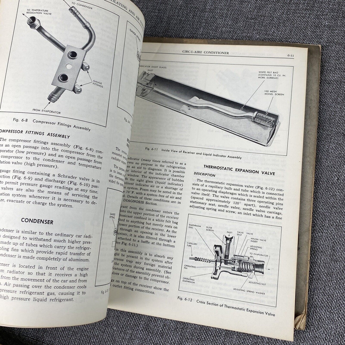 1961 Pontiac Body Chassis and Body , Heating , Ventilating and A/C Shop Manual