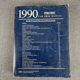 1990 Ford Probe Body Chassis Electrical Powertrain Car Shop Manual