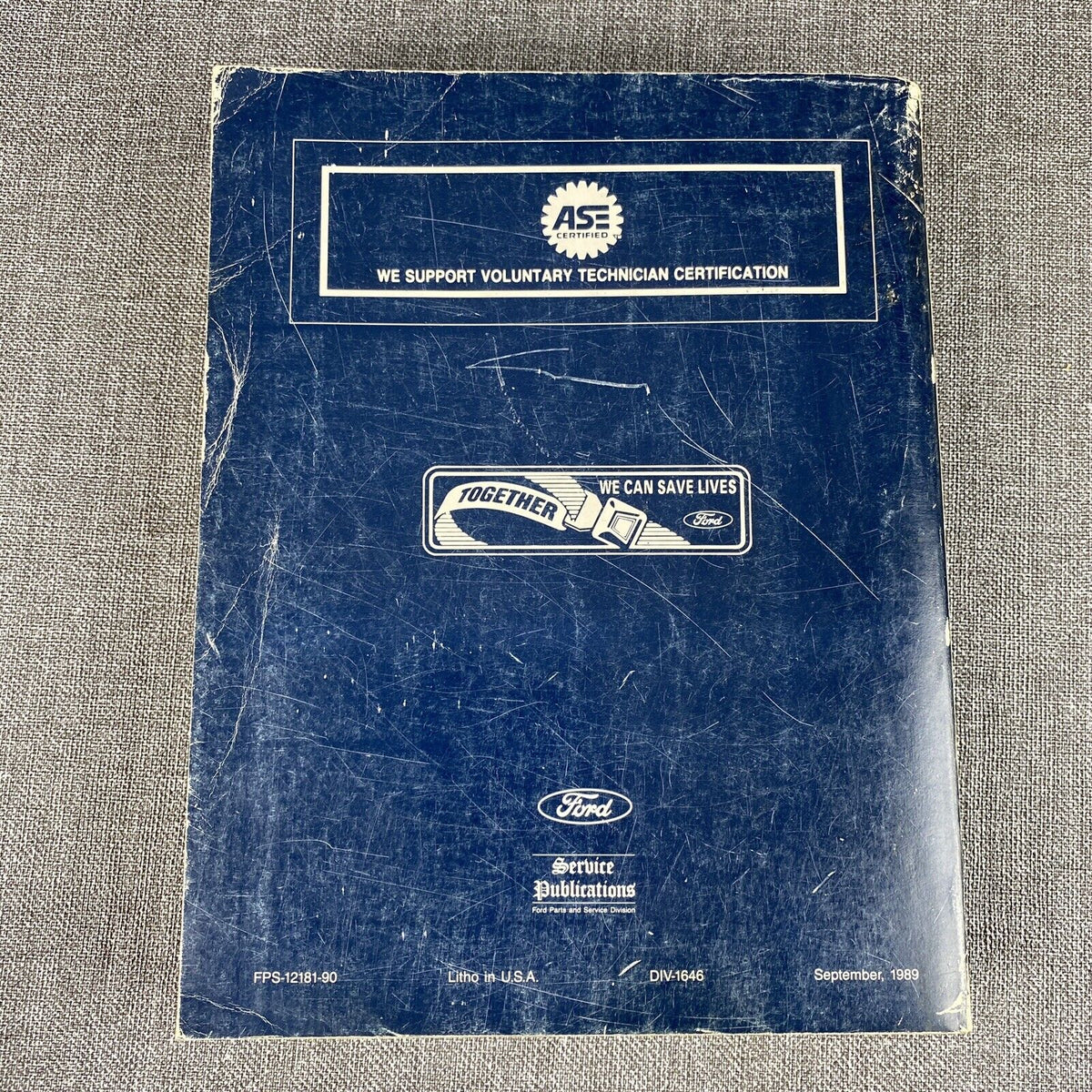 1990 Ford Probe Body Chassis Electrical Powertrain Car Shop Manual