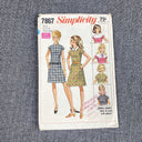 Vintage 60's-70's Women Sewing Patterns 1970's #7162 #7867 #8563 Size 10