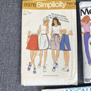 Vintage Women Sewing Patterns 1970's  #9976 #6521 #4389 Size 8-12