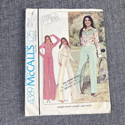 Vintage Women Sewing Patterns 1970's  #9976 #6521 #4389 Size 8-12