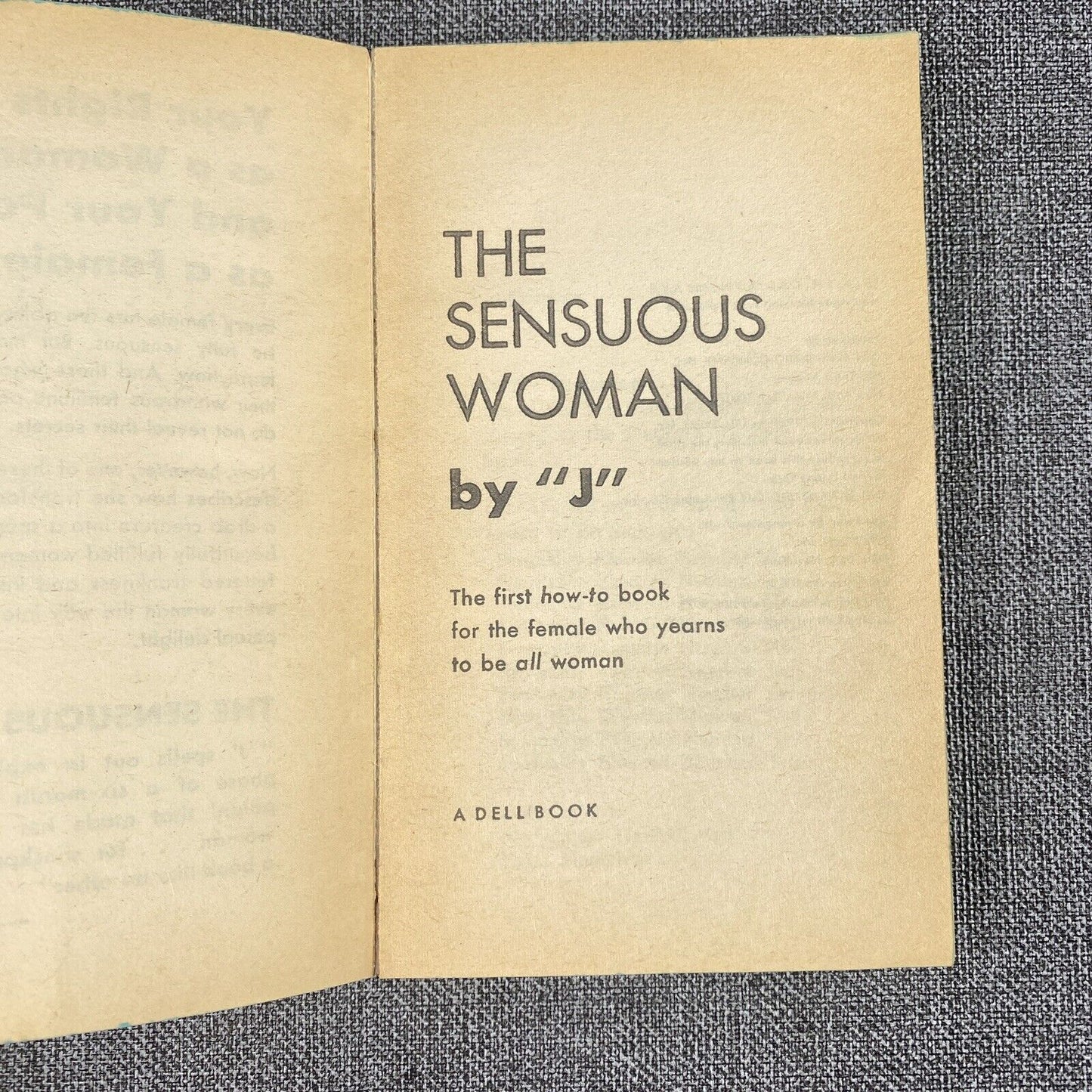 The Way To Become The Sensuous Woman by "J" 1971 Lyle Stuart