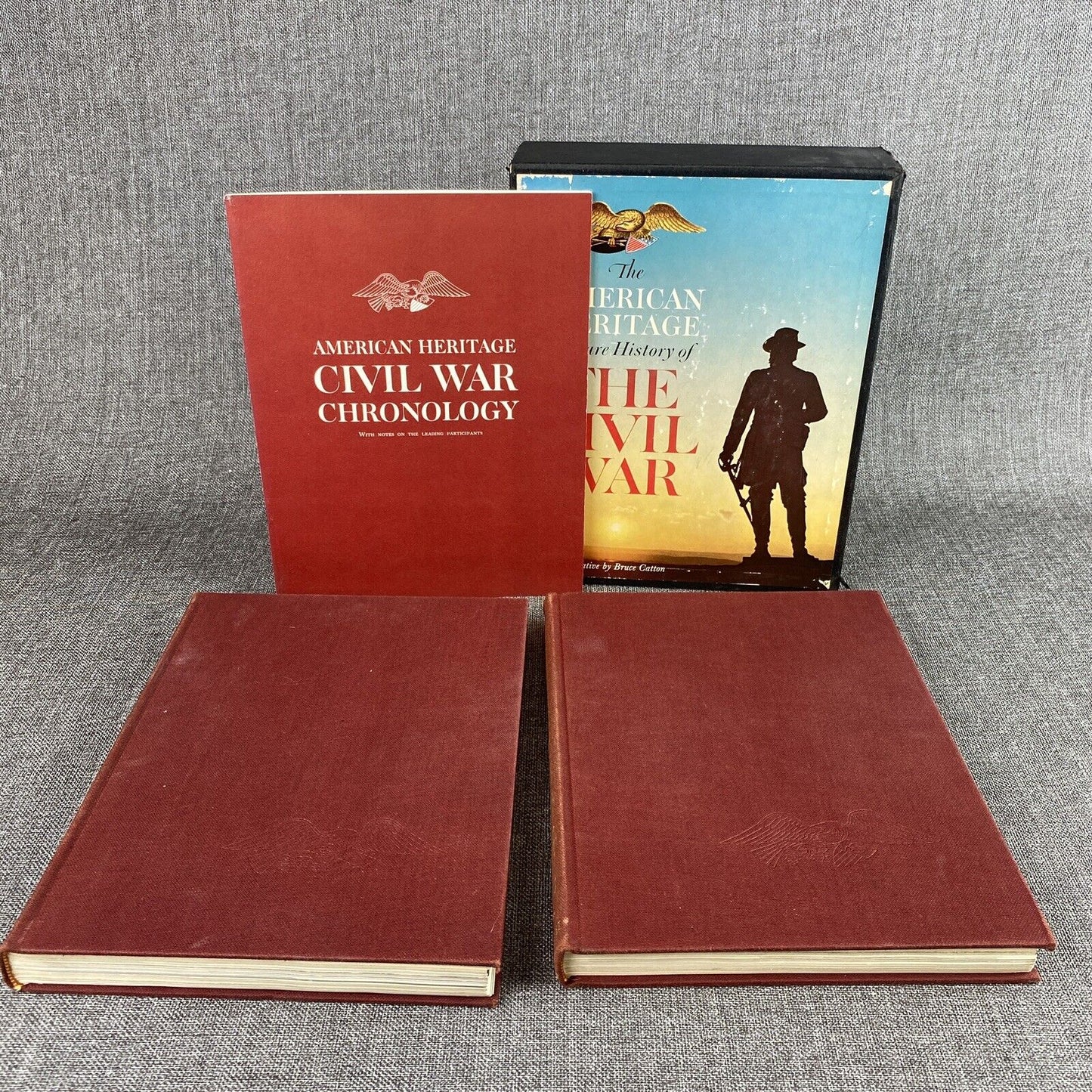 The American Heritage Picture History of the Civil War: Vol I & II 1960