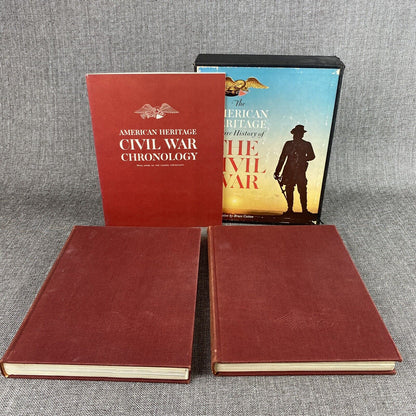 The American Heritage Picture History of the Civil War: Vol I & II 1960