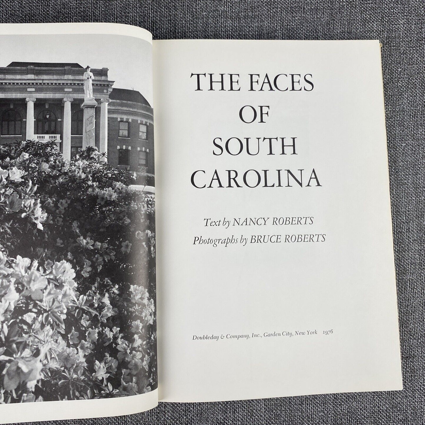 Faces of SOUTH CAROLINA by Nancy Roberts , Signed