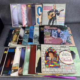 Lot of 25 Vintage Vinyls , variety