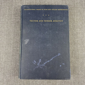 Vector and Tensor Analysis by Harry Lass, 1950, McGRAW-HILL, Very Good