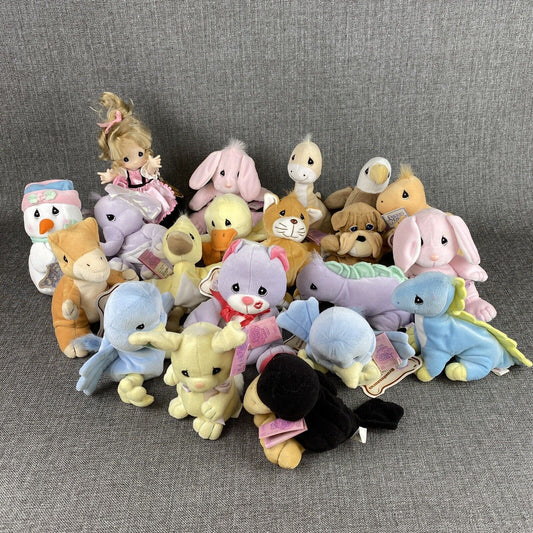 Precious Moments Tender Tails By Enesco  Lot of 20 Collectible Plush