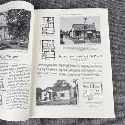 Authentic Small Houses of the Twenties , Illustrations and floor plans Reprint