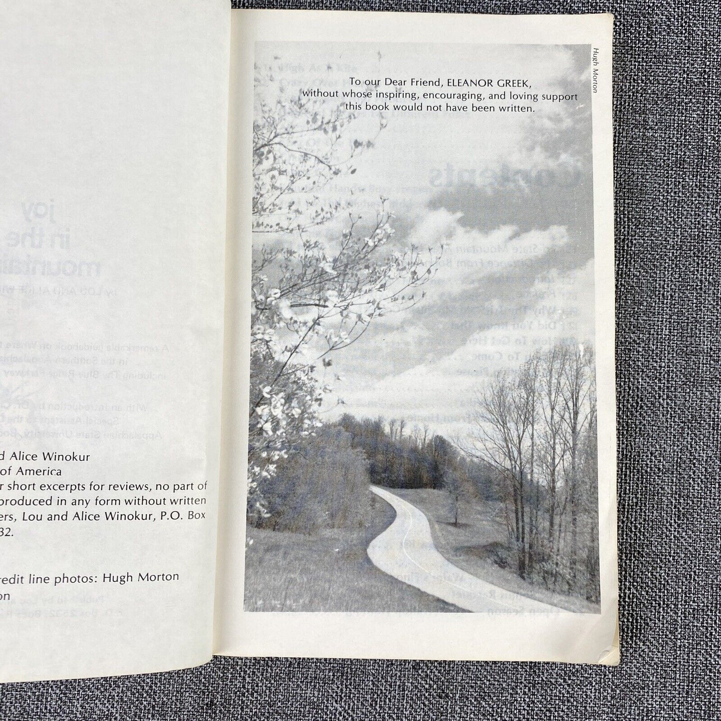 Joy in the Mountains Paperback Blue Ridge Mountains 1977