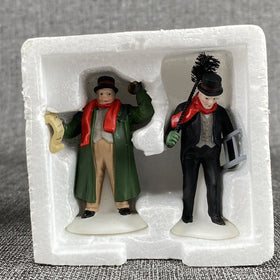 Department 56 Heritage Dickens Village TOWN CRIER & CHIMNEY SWEEP 5569-7 Retired