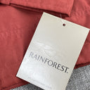 Rainforest RFT Jacket Mens XLarge Burgundy Zip Up NWT