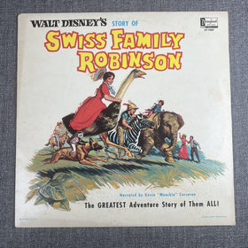 Walt Disney Swiss Family Robinson 1963 LP ST-1907