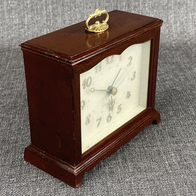 Vintage Seth Thomas Electric Alarm Clock Model No. SS7-9 WORKING