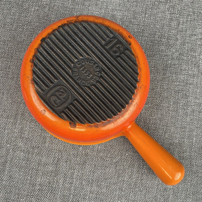 Vintage Cousances Le Creuset #16 Cast Iron Sauce Pan rice Pot Lid