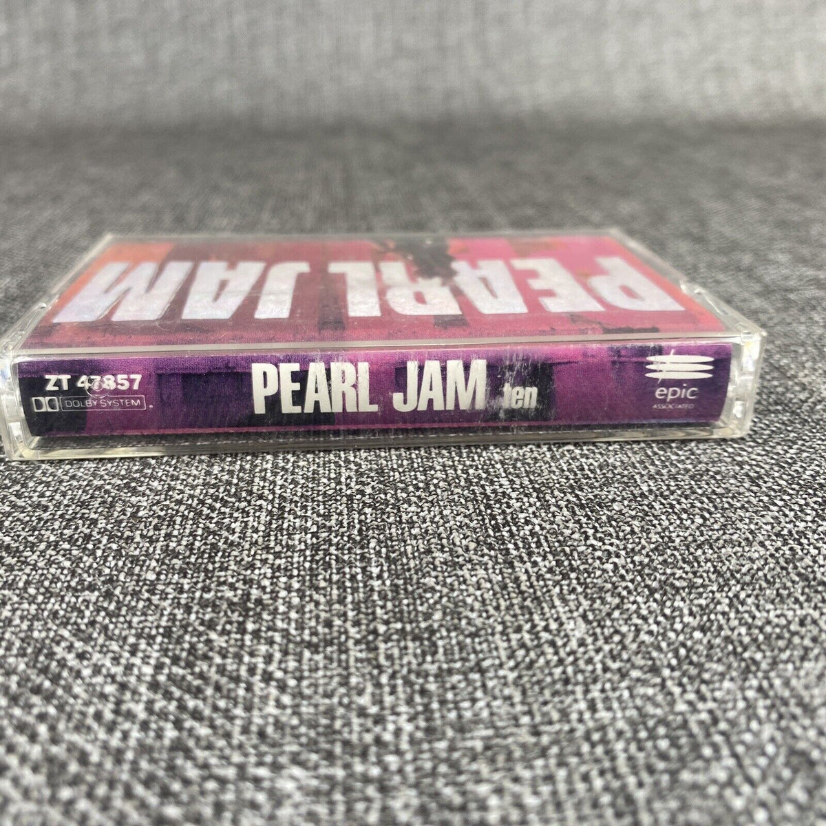 Pearl Jam ZT 47857 Cassette Tape 1991