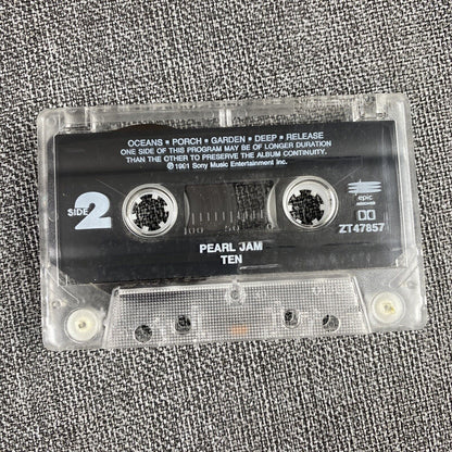 Pearl Jam ZT 47857 Cassette Tape 1991