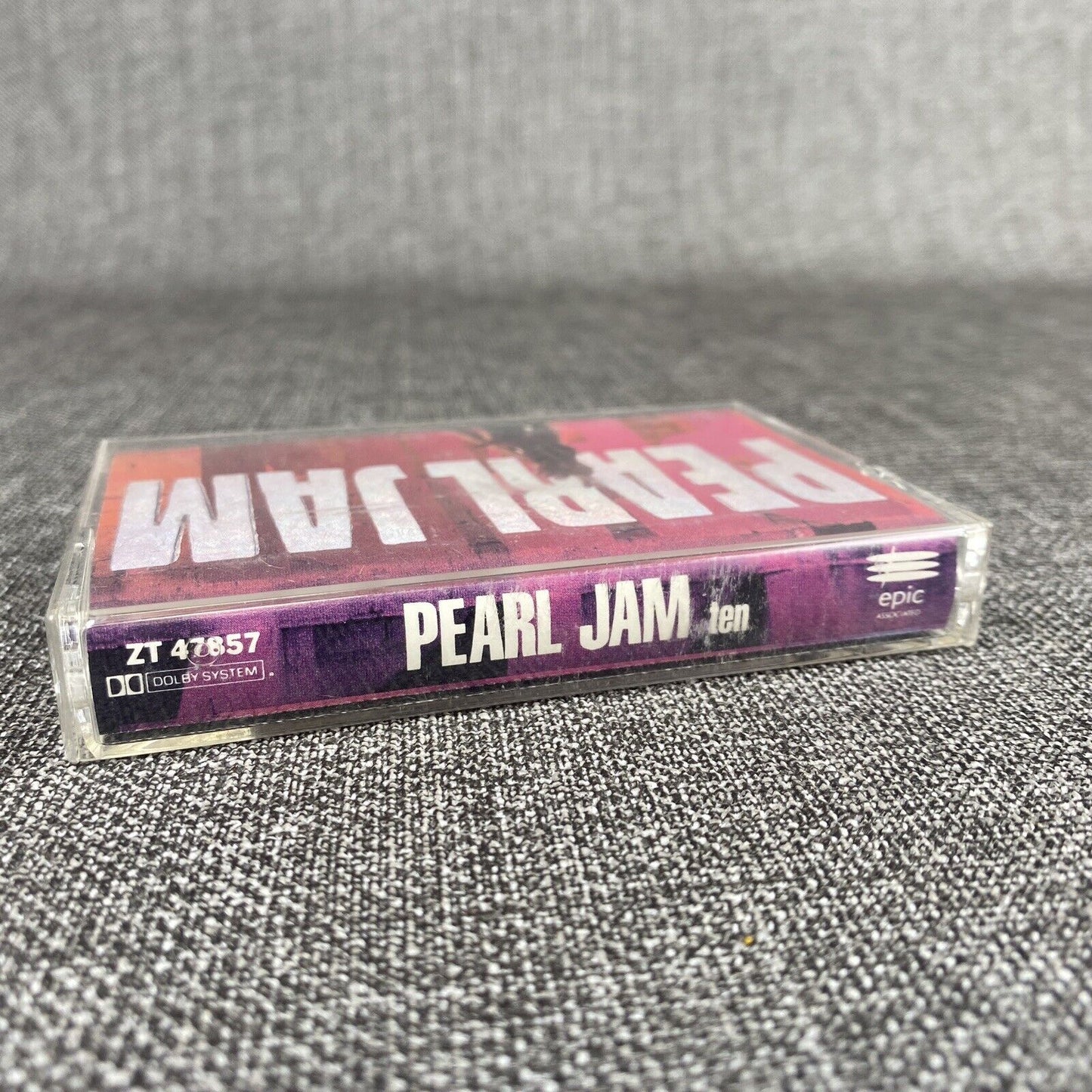 Pearl Jam ZT 47857 Cassette Tape 1991