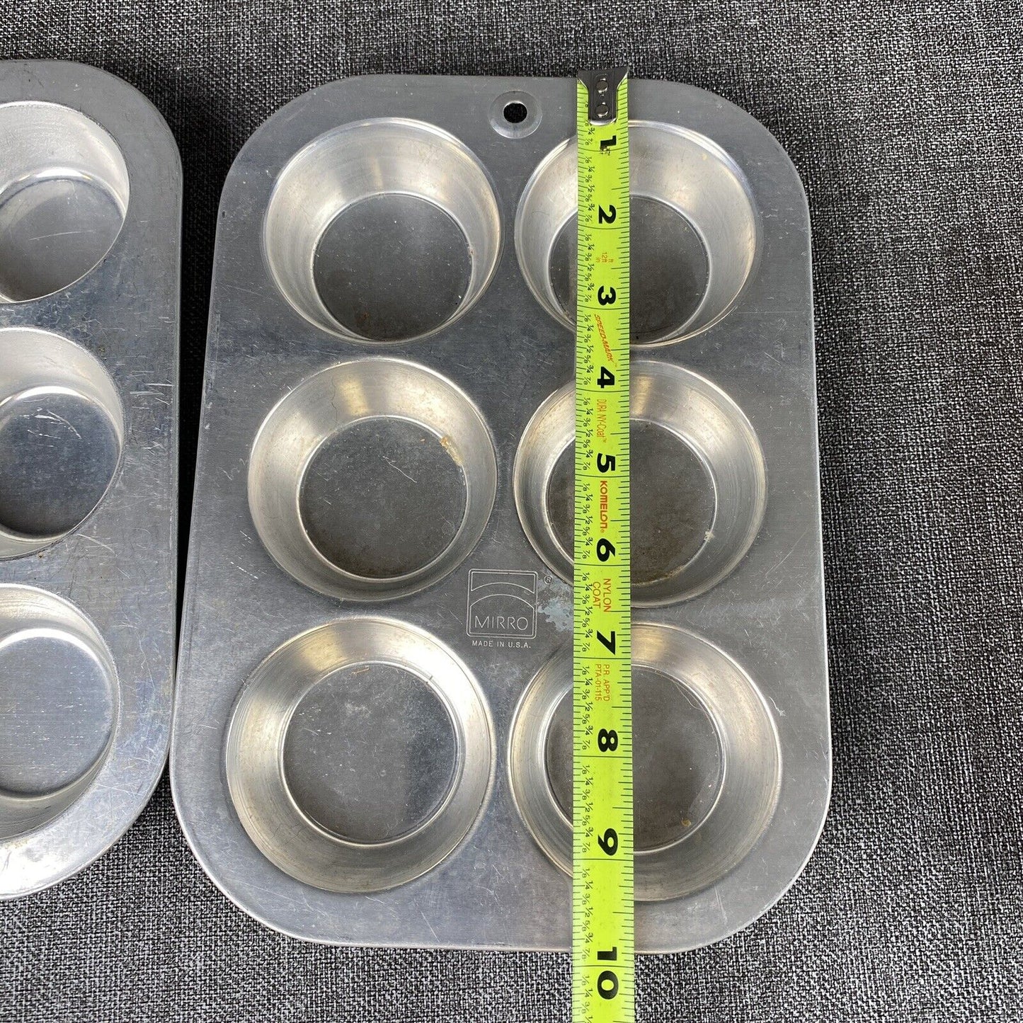 Lot Mirro aluminum baking pans USA, Muffin Pans, Small Sheet Pans, Loaf Pan