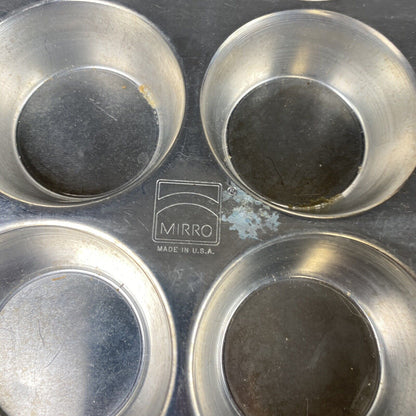 Lot Mirro aluminum baking pans USA, Muffin Pans, Small Sheet Pans, Loaf Pan