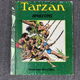 TARZAN Superscope Story Teller, The Amazons and Fire Gods 1977 Vintage