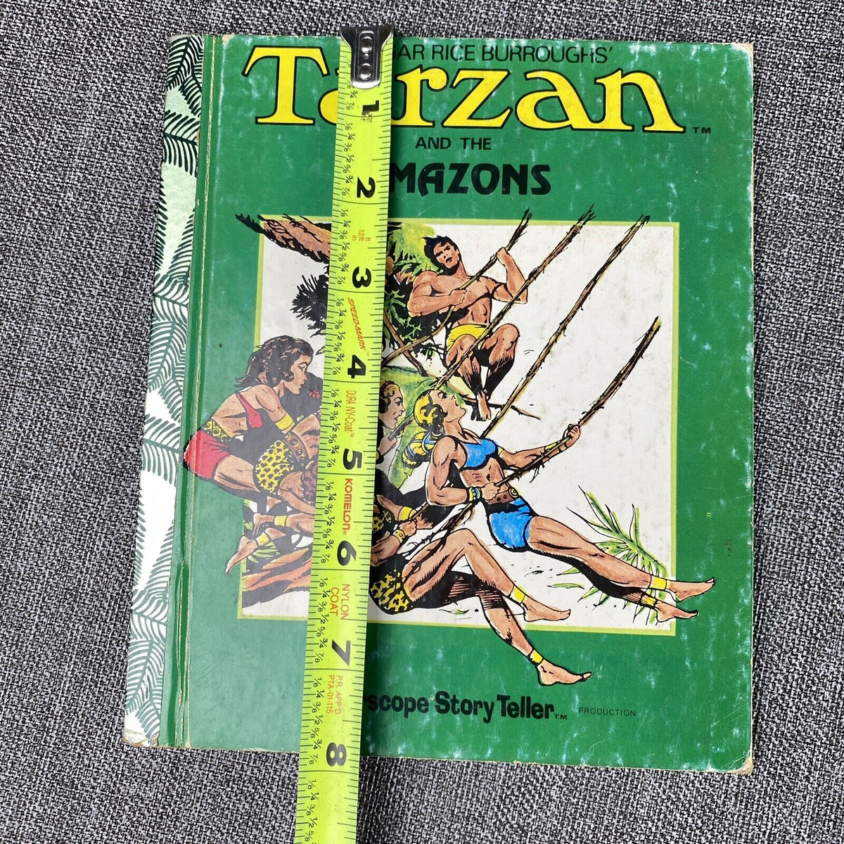 TARZAN Superscope Story Teller, The Amazons and Fire Gods 1977 Vintage