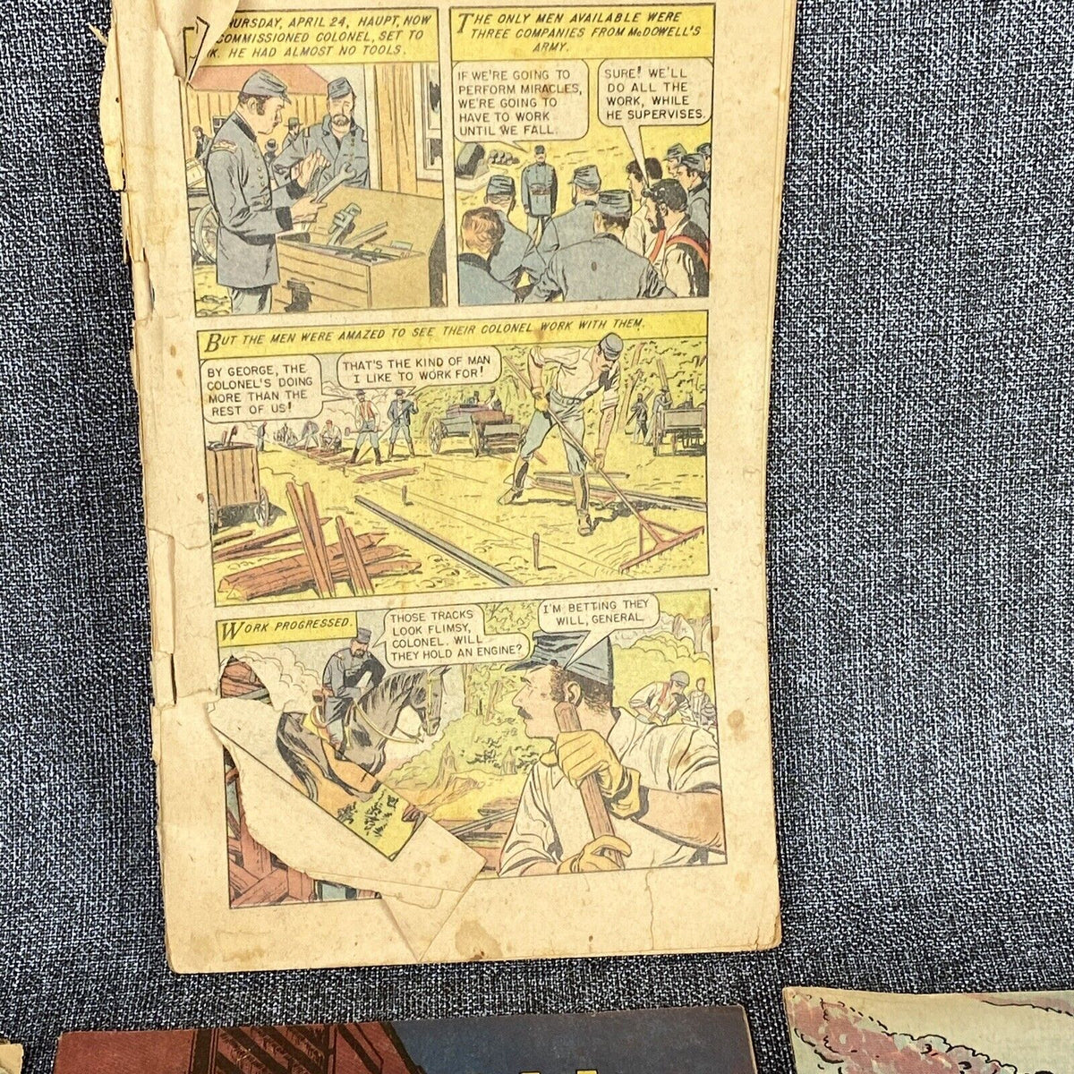 Vintage Association of American Railroads Comic Books