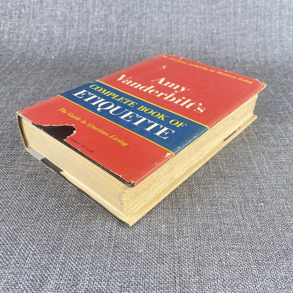 Amy Vanderbilt’s Complete Book of Etiquette 1958