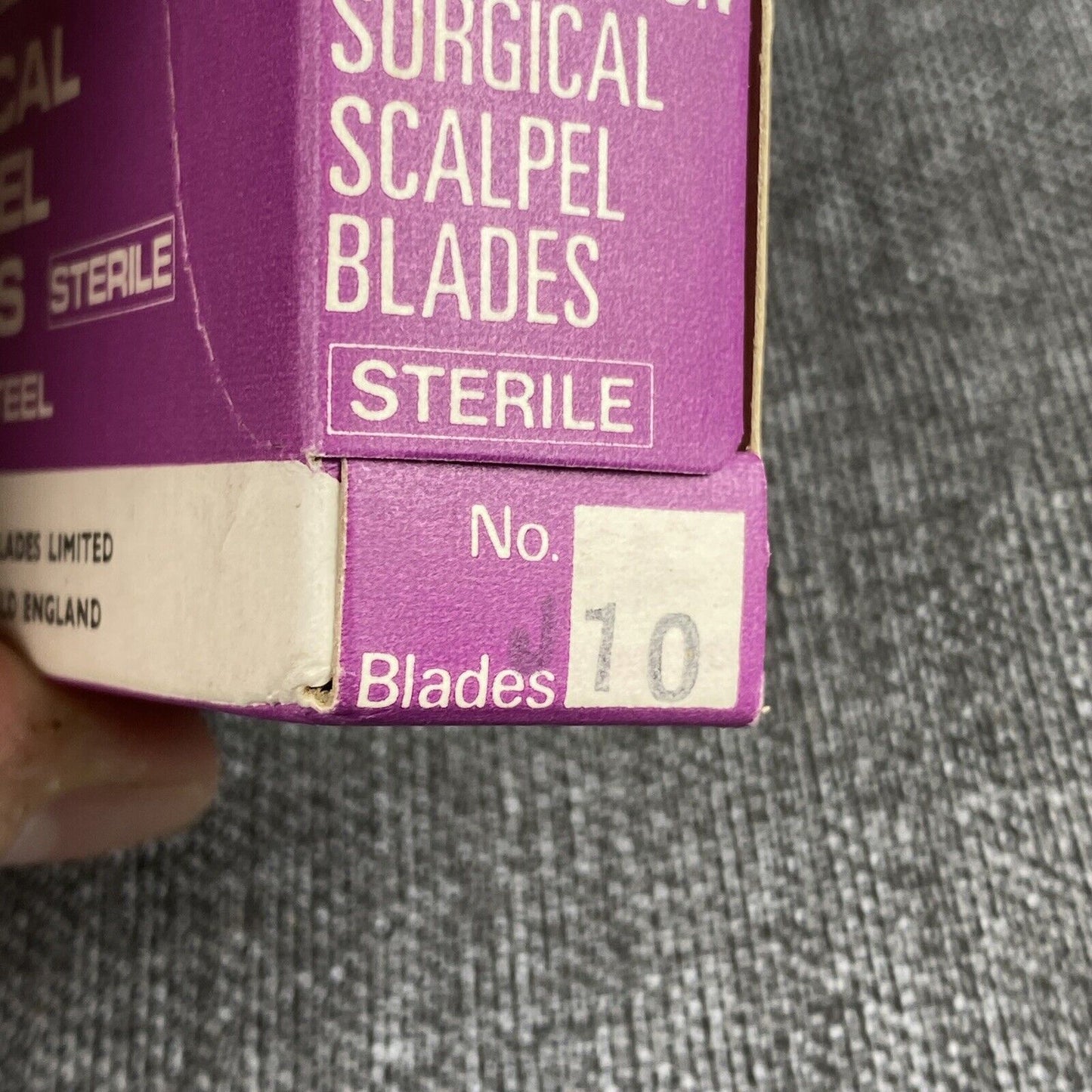 Vintage 45 Lance Blades #10 Sterile Surgical Blades Stainless Steel Individually