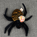 TY Beanie Babies Lot Of 2 Ghost Spooky and Spider Spinner Halloween