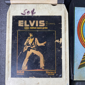 Lot of 24 8 Track Tapes UnTested, As-Is: Elvis, Dolly Paron, Tull, Nelson, more