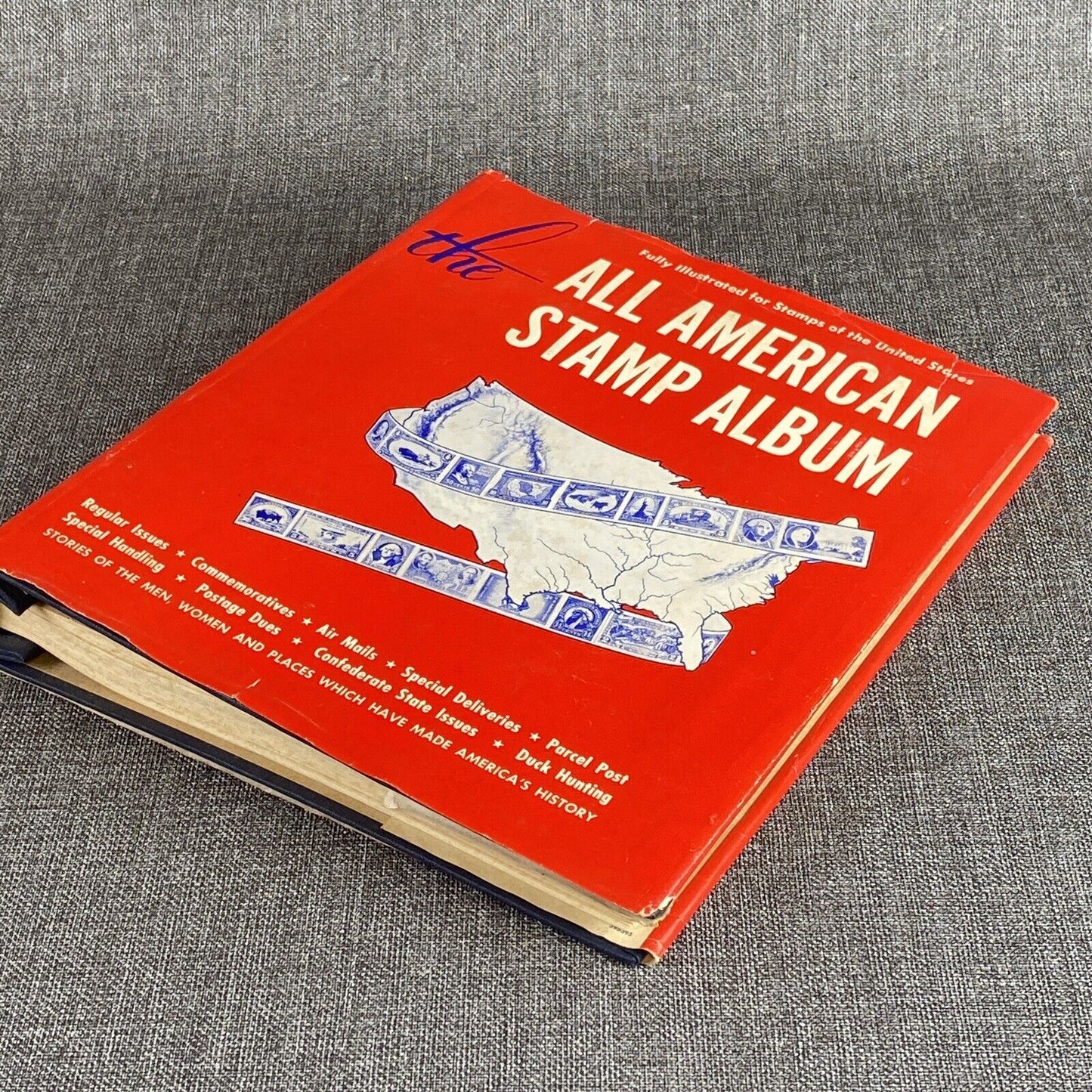 US, Stamp Collection mounted in a Minkus All American album (VIDEO)