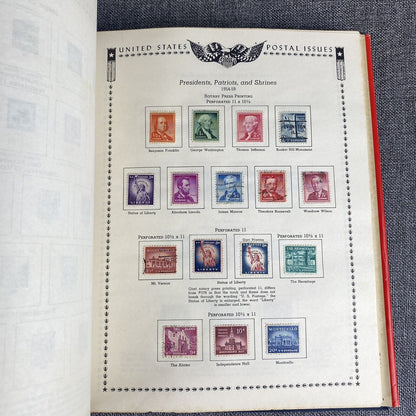 US, Stamp Collection mounted in a Minkus All American album (VIDEO)