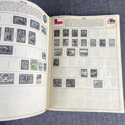 Vintage Discoverer Stamp Album with Stamps (VIDEO)