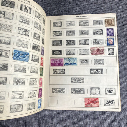 Vintage Discoverer Stamp Album with Stamps (VIDEO)