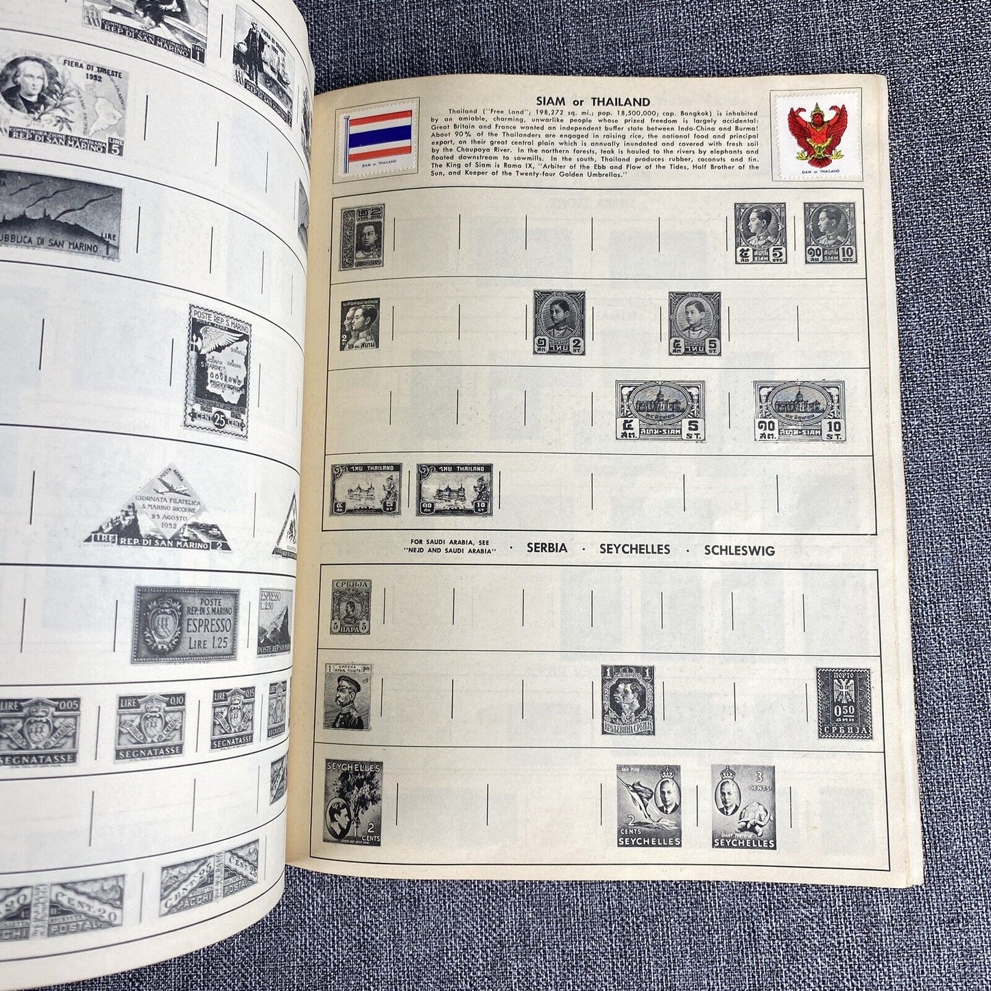 Vintage Discoverer Stamp Album with Stamps (VIDEO)